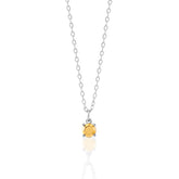 Silver Stud Necklace